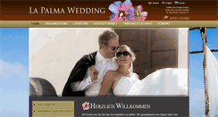 Desktop Screenshot of la-palma-wedding.com